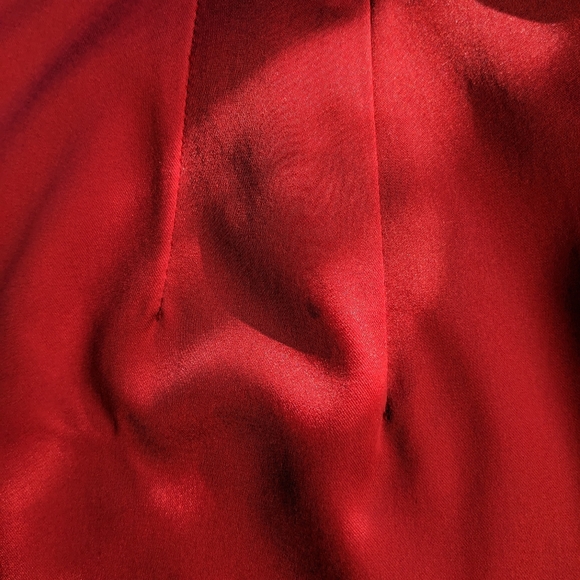 mode merr stretch satin pencil skirt xs - Picture 3 of 5